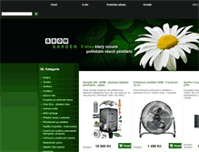 Tablet Screenshot of growgarden.cz